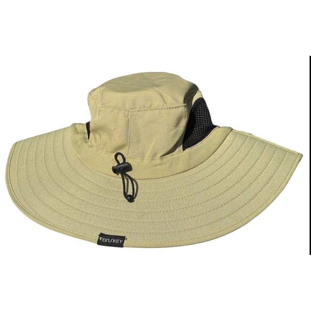 EINSKEY Men's Waterproof Sun Hat Outdoor Protection Bucket Vented Safari Cap